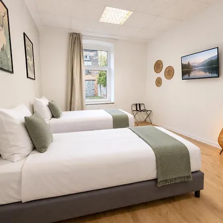6-personen Ideal Fuer Monteure, Berufstaetige, Langfristige Aufenthalte - Einzelbetten, Self Check-in, Kueche, Waschmaschine Apartment Bitterfeld-Wolfen