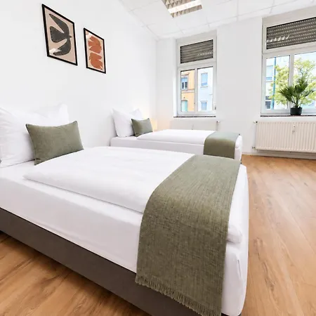 6-personen Ideal Fuer Monteure, Berufstaetige, Langfristige Aufenthalte - Einzelbetten, Self Check-in, Kueche, Waschmaschine